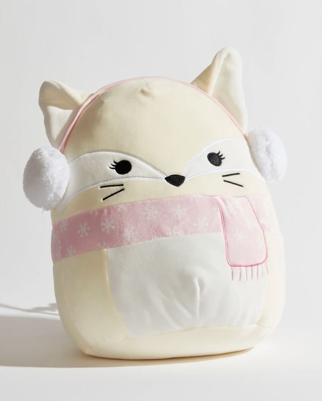 Squishmallows - 40 cm plyšák - Madine the Arctic Fox