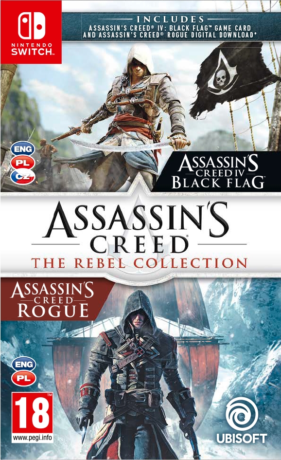 Assassin’s Creed: The Rebel Collection (Code in the Box) (SWITCH)