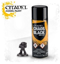 Barva ve spreji Citadel Chaos Black - 400ml