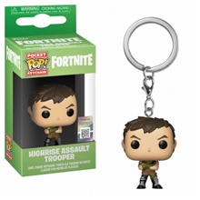 Klíčenka - Funko POP! Fortnite - Highrise Assault Trooper	