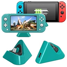 Mini Charging Dock Dobe  pro Nintendo Switch Lite - Turquoise (Switch)	