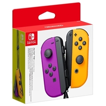 Ovladače Joy-Con - Neonově Fialová/Neonově Oranžová (SWITCH)