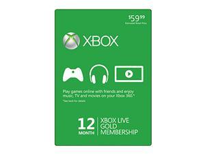 Xbox Live GOLD členství 12 měsíců