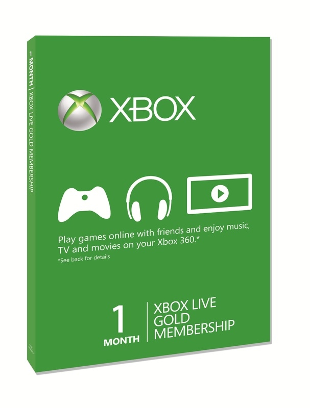 Xbox Live GOLD členství 1 měsíc (X360/X1)