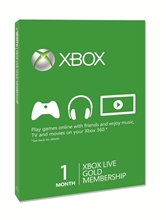 Xbox Live GOLD členství 1 měsíc (X360/X1)