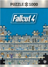 Puzzle Fallout 4 - Perk Poster 1000 ks