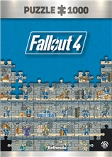 Puzzle Fallout 4 - Perk Poster 1000 ks
