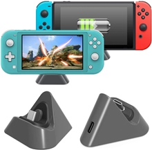 DOBE Mini Nabíjecí Stojan pro Nintendo Switch - šedý