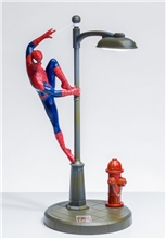 Lampička Spiderman - Pouliční Lampa (34cm)