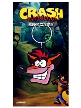 Crash Bandicoot - Extra Life Rubber Keychain