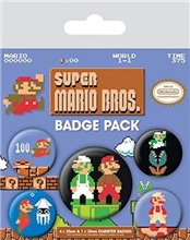 Super Mario Bros. - Badge Pack