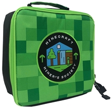 Minecraft Miner's Society obědová krabička (zelená)