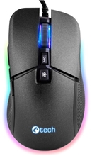 Herní myš C-TECH Dawn (GM-24L), 6400DPI, RGB, USB (PC)