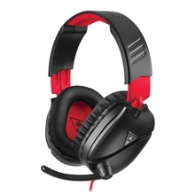 Turtle Beach Recon 70N Wired Gaming Headset - Black/Red (PC/PS4/X1/PS5/XSX)