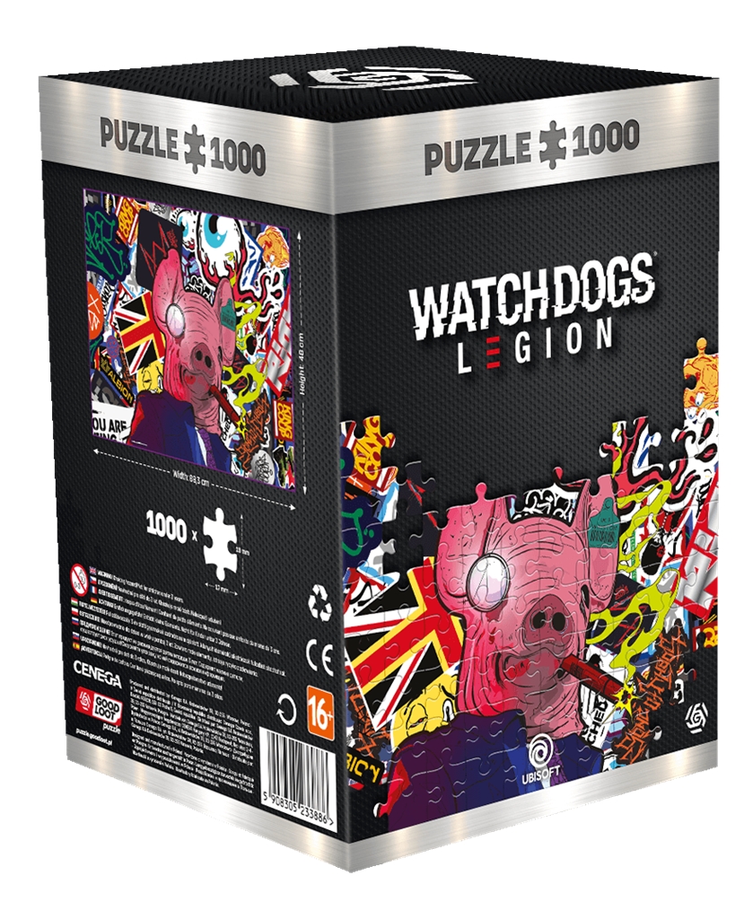 Puzzle Watch Dogs - Pig Mask (Good Loot)