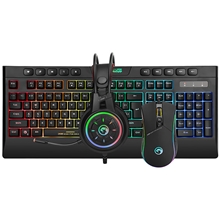 Marvo CM305, RGB sada klávesnice s herní myší a sluchátky, CZ/SK, herní, membránová typ drátová (USB), černá, RGB podsvícená (PC)