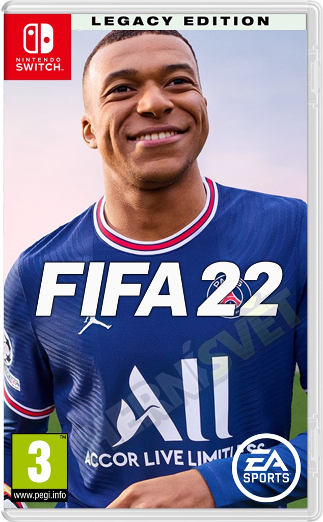 FIFA 22 Legacy + píšťalka (SWITCH)