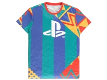 Tričko PlayStation - Retro multicolor M