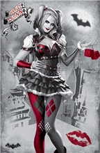 Plakát DC Comics Batman Arkham Knight: Harley Quinn (61 x 91,5 cm)