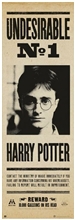 Plakát na dveře Harry Potter: Indeseable No.1 (53 x 158 cm)