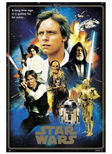 Plakát Star Wars Hvězdné války: Heroes 40th Anniversary (61 x 91,5 cm) 150 g