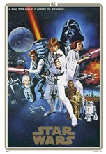 Plakát Star Wars Hvězdné války: One Sheet 40th Anniversary (61 x 91,5 cm) (61 x 91,5 cm)