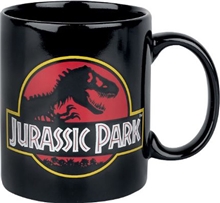Keramický hrnek Jurský park: Logo (objem 315 ml) černý