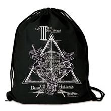 Bavlněný gym bag - vak se šňůrkami Harry Potter: TřI BRATřI (35 x 44 cm) bavlna