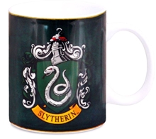 Keramický hrnek Harry Potter: Slytherin (objem 300 ml) bílý