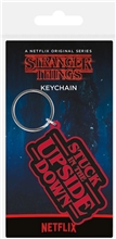 Přívěsek na klíče Stranger Things: Stuck In The Down (4,5 x 6 cm) pryžový