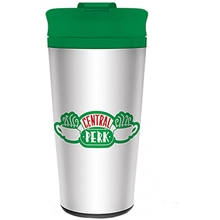 Nerezový cestovní hrnek Friends Přátelé: Central Perk (objem 425 ml)