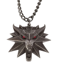 Medailon - přívěsek na krk The Witcher 3 Zaklínač 3: Wild Hunt (přívěsek 5 x 4 x 3 cm řetízek 76 cm)