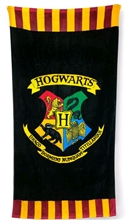 Osuška - ručník Harry Potter: Erb Bradavic - Hogwarts (75 x 150 cm)