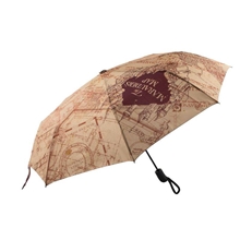 Skládací deštník Harry Potter: Marauders Map (průměr 121 cm) polyester kov