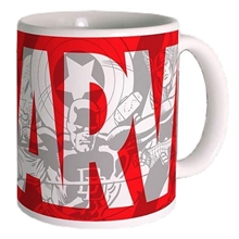 Keramický hrnek Marvel: Logo (objem 300 ml)