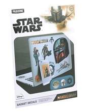 Samolepky na elektroniku Star Wars Hvězdné války: The Mandalorian set 4 listů