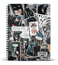 Sešit - blok A4 v kroužkové vazbě DC Comics Batman: Joker Comic (21 x 29,7 cm) 120 listů