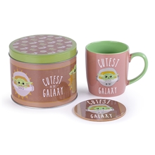 Dárkový set v plechové krabičce Star Wars Hvězdné války: Cutest In The Galaxy (objem hrnku 370 ml)