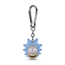 Přívěsek na klíče Rick And Morty: Rick (4 x 4 cm)