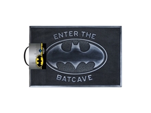 Gumová rohožka Batman: Enter The Bacave (60 x 40 cm) šedá