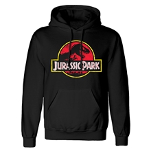 Pánská mikina Jurassic Park Jurský Park: Classic Logo (XL) černá bavlna