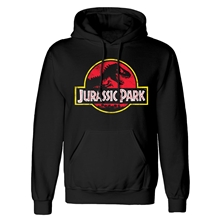 Pánská mikina Jurassic Park Jurský Park: Classic Logo (XL) černá bavlna
