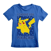 Dětské tričko Pokémon: I Choose You (12-13 let) modrá bavlna