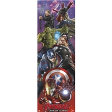 Plakát na dveře Avengers: Age Of Ultron (53 x 158 cm) 150 g