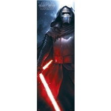 Plakát na dveře Star Wars Hvězdné války: Kylo Ren (53 x 158 cm) 150 g
