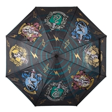 Skládací proměňovací deštník Harry Potter: Erby kolejí - Crest (průměr 108 cm)