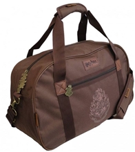 Cestovní taška Harry Potter: Bradavice - Hogwarts (48 x 28 x 22 cm objem: 30 l) hnědý polyester