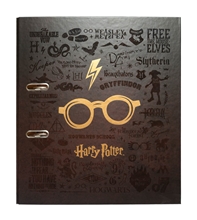 Kroužkový pořadač se spojovací svorkou Harry Potter: Brýle (28 x 32 x 7 cm)