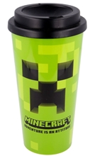 Plastový cestovní hrnek Minecraft: Creeper (objem 520 ml)