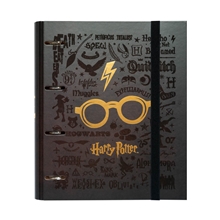 Kroužkový pořadač se spojovací svorkou Harry Potter: Brýle (28 x 32 x 7 cm)